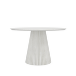 Sorrel 5-Piece Round Dining Set - White Wash