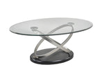 Kobe Coffee Table - Black/Silver