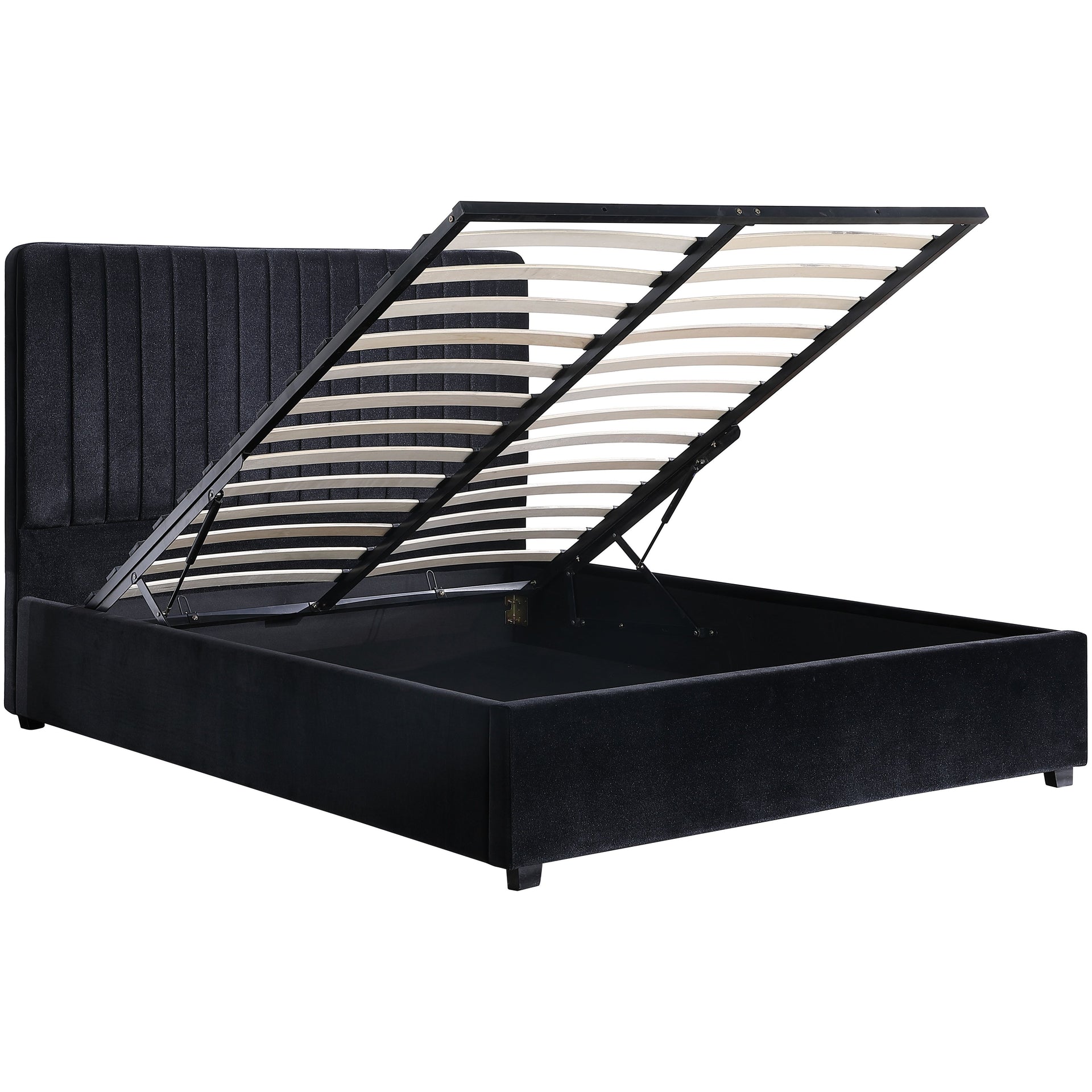 AJ Queen Storage Bed - Black