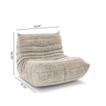 Kendall Armless Chair - Beige
