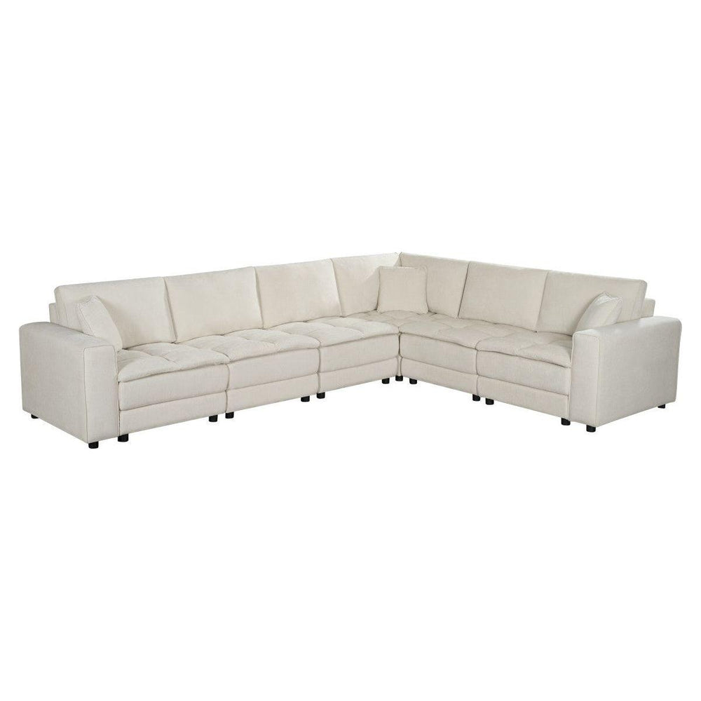 Akira Modular Sectional Sofa - Beige