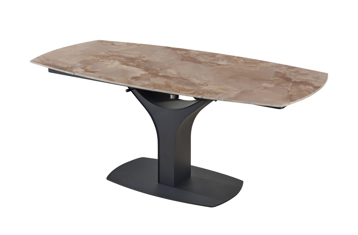 Imani Extendable Dining Table, Agate Brown