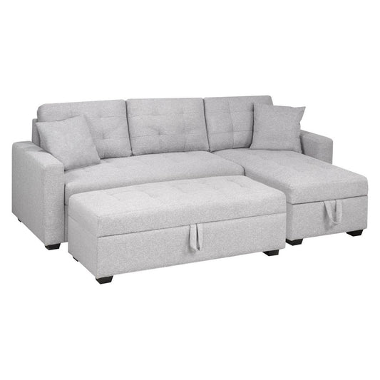 Adeline Reversible Storage Sectional & Ottoman