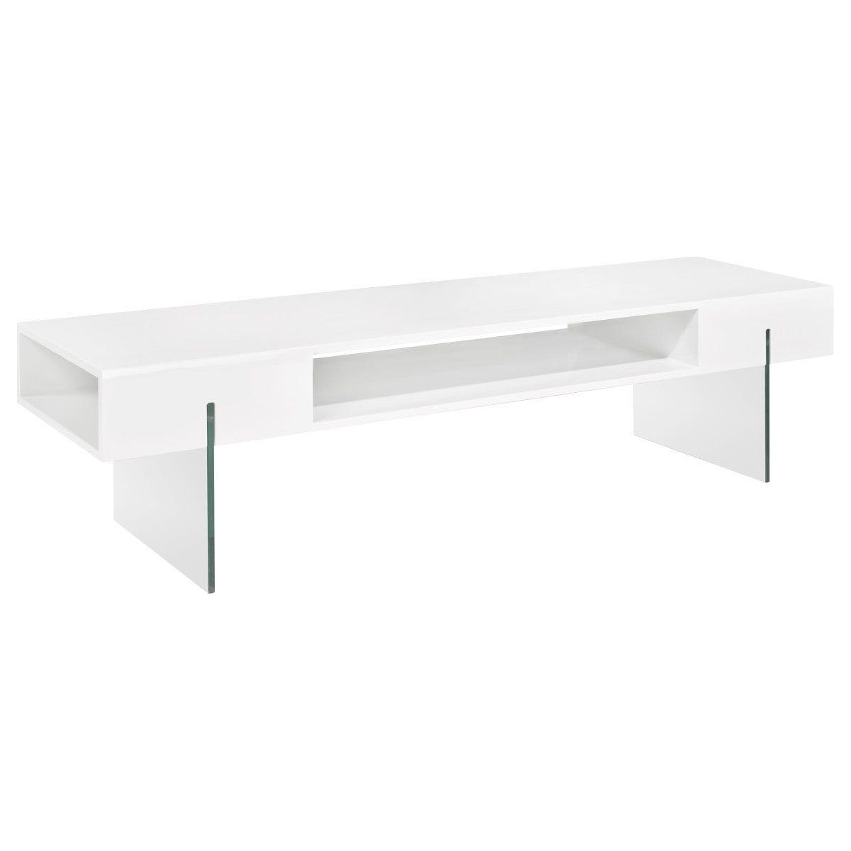 Paolo 60" TV Stand - White