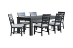 Ottilie 7-Piece Dining Set - Black