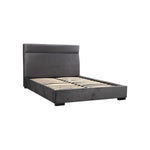 Daryn Platform Bed - Grey