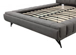 Marty Platform Bed - Grey