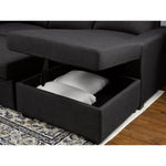 Reid Reversible Sectional Sofa - Grey