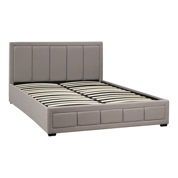 Modern Upholstered Platform Bed | Polyester & Fabric | Westley Lift Collection