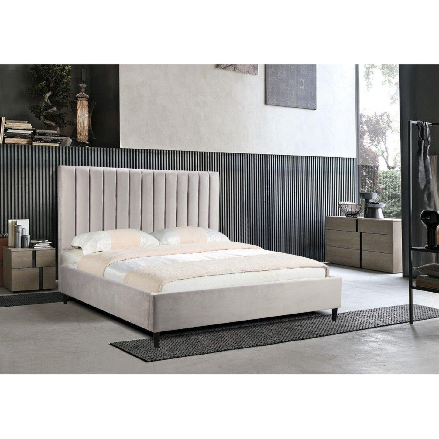 Milano King Storage  Bed