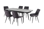 Fabian Dining Set - Grey