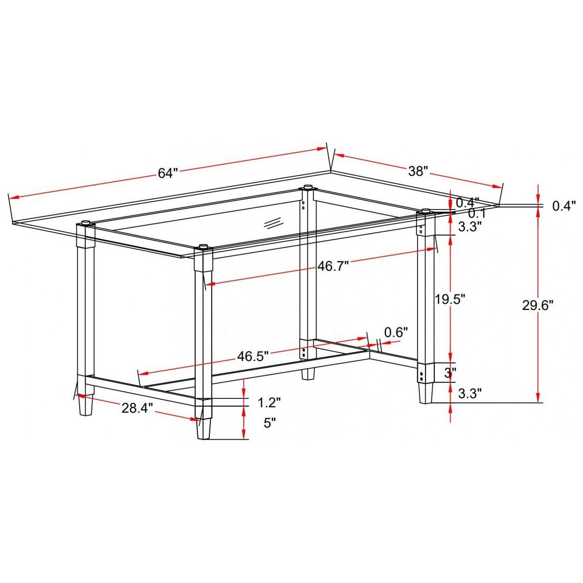 Olympia Dining Table - Silver