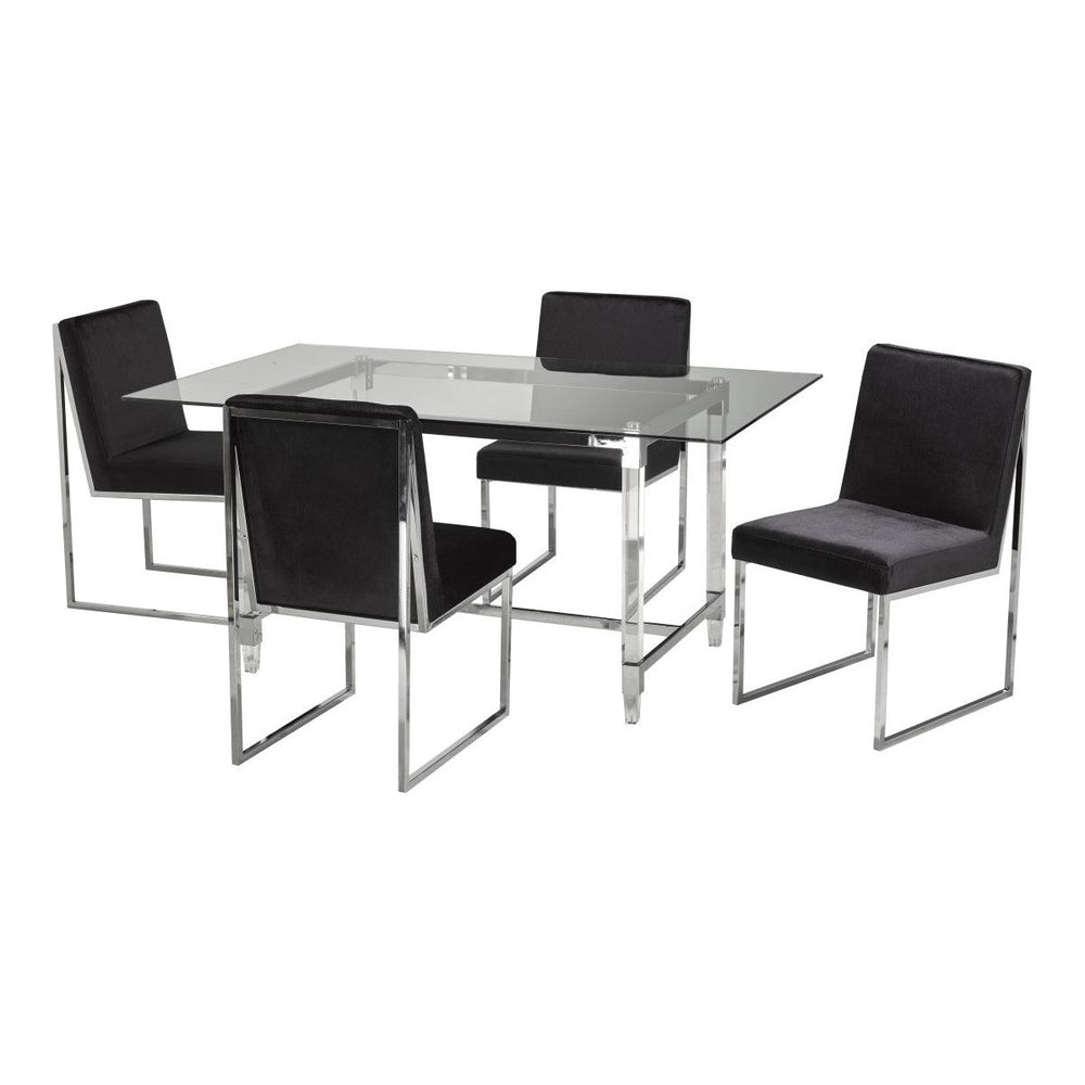 Ursula Dining Set - Black