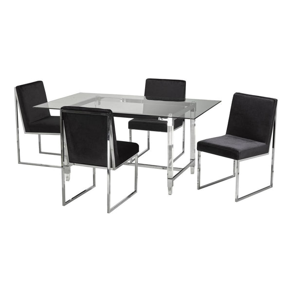 Ursula Dining Set - Black