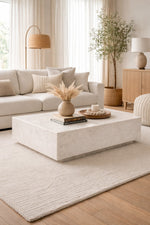 Roman Coffee Table - White
