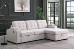 Una Sleeper Sectional - Beige