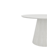 Sorrel 5-Piece Round Dining Set - White Wash