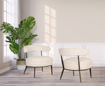 Aria Accent Chair - Cream