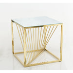 Alexa Side Table - Gold