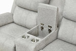Thea Power Recliner Love Seat – Beige