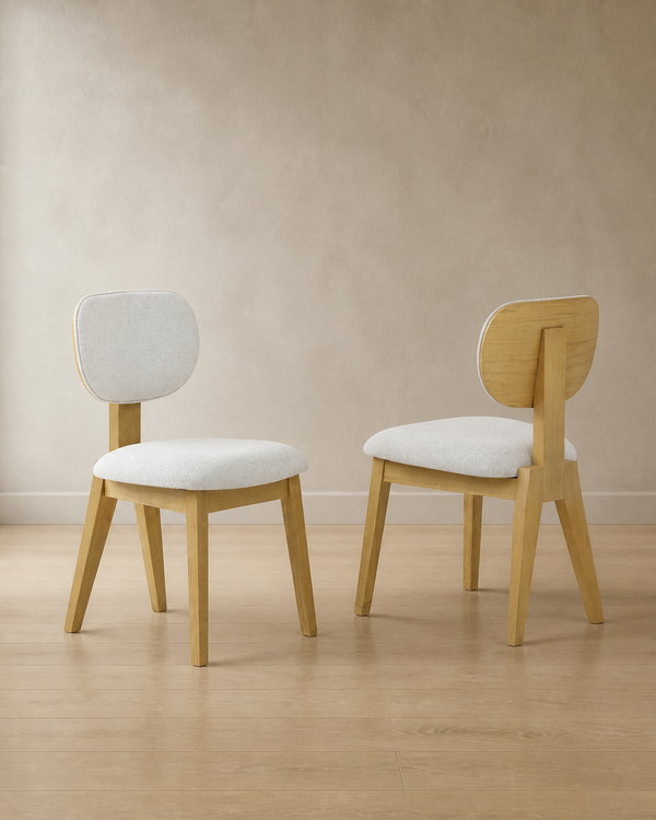 Oslo Mid-Century Dining Chair (Set of 2)