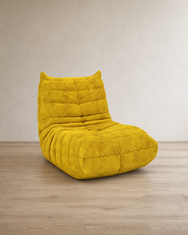 Solana Armless Chair - Yellow