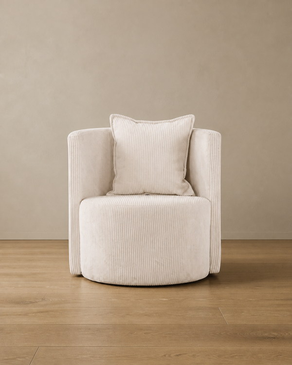 Brickell Accent Chair - White