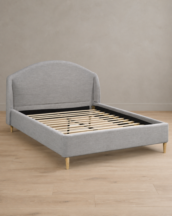 Mason Platform Bed - Grey