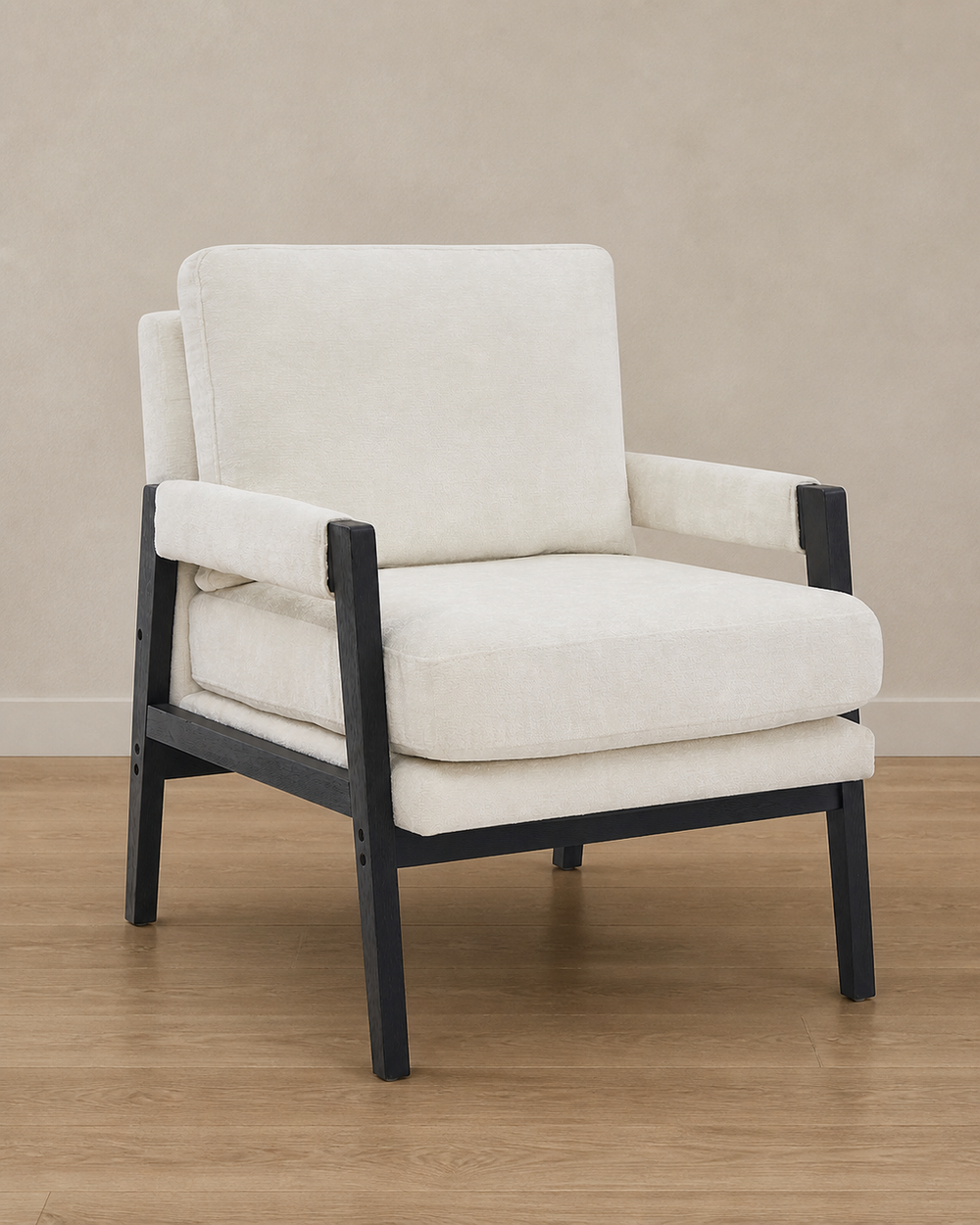 Carlo Arm Chair - Beige