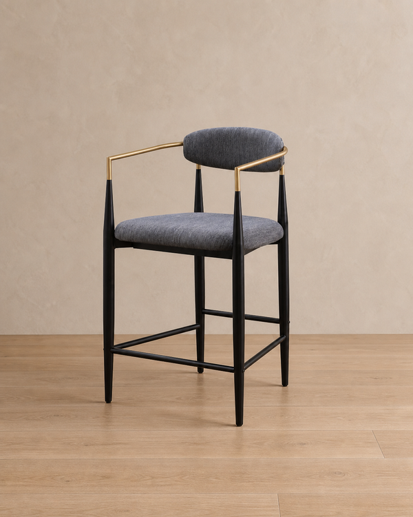 Anya Counter Stools - Grey