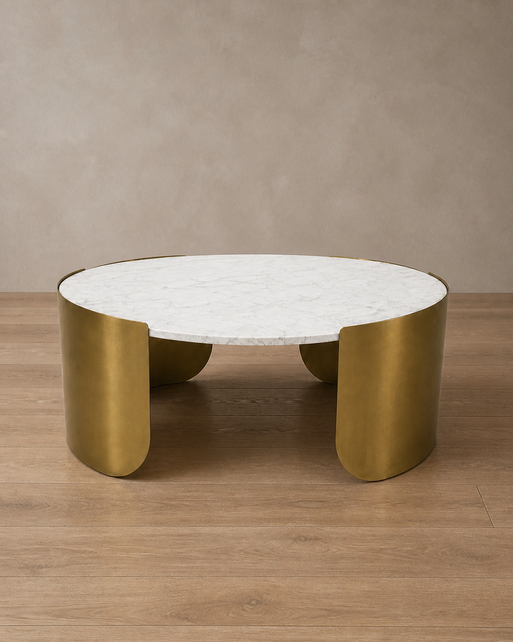 Amos Coffee Table - Gold