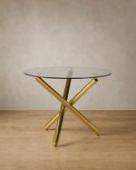 Daniela Dining Table - Gold