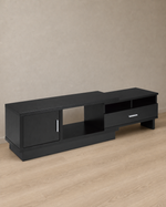 Matteo Expandable TV Stand - Dark Cherry