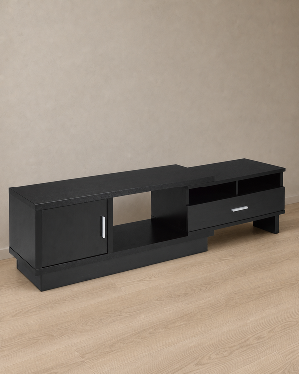 Matteo Expandable TV Stand - Dark Cherry