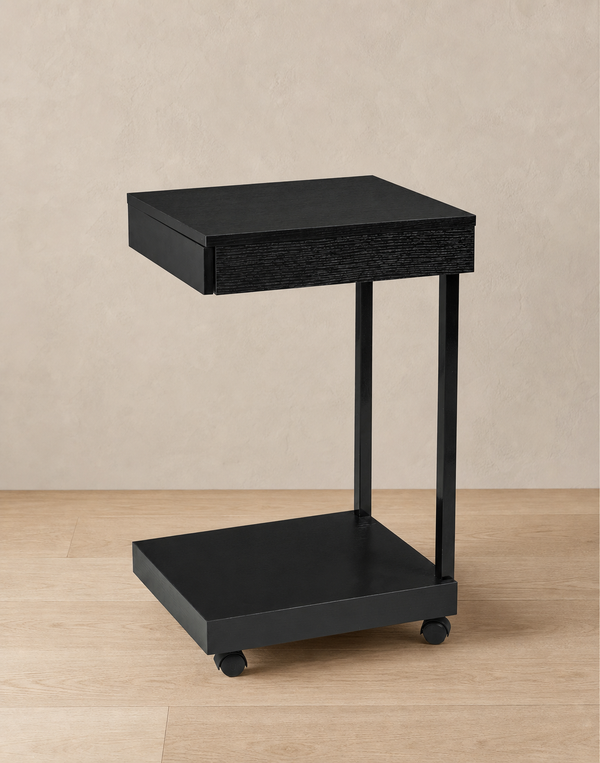 Cindy Laptop Stand Accent Table - Black