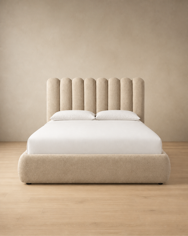 Selina Upholstered Storage Platform Bed