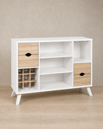 Liliana Buffet/Server Bar Cabinet - White