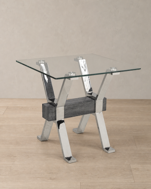 Ezra Coffee Sofa Table - Grey