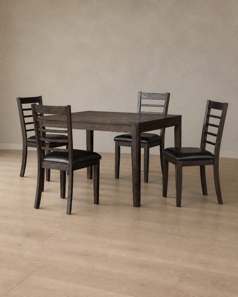 Elijah Dining Set - Brown