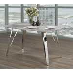 Madagascar Counter Table - Silver