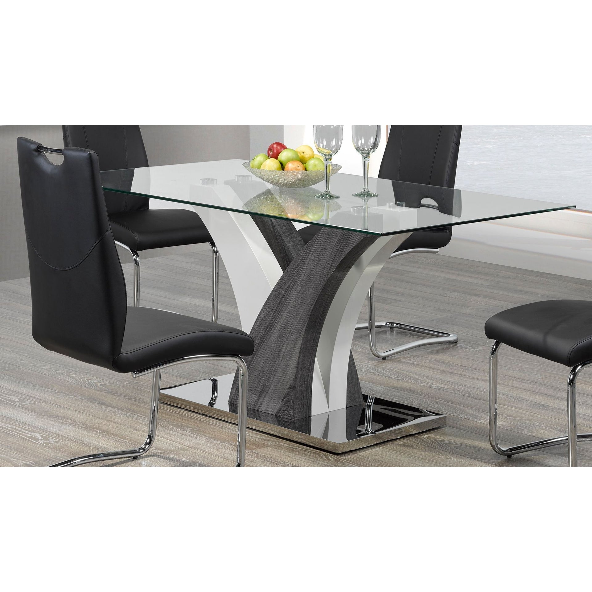 Jerome Dining Table, Multi-toned