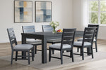 Ottilie 7-Piece Dining Set - Black