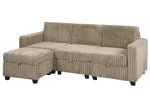Lotus Modular Sectional Sofa - Brown