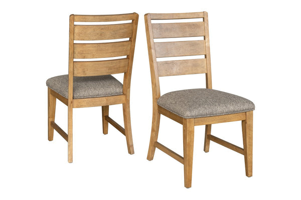 Camden Ladder-Back Chairs - Brown (Set of 2)