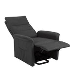 Astra Fabric Recliner - Grey