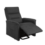 Astra Fabric Recliner - Grey