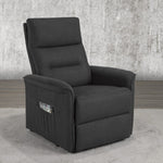 Astra Fabric Recliner - Grey