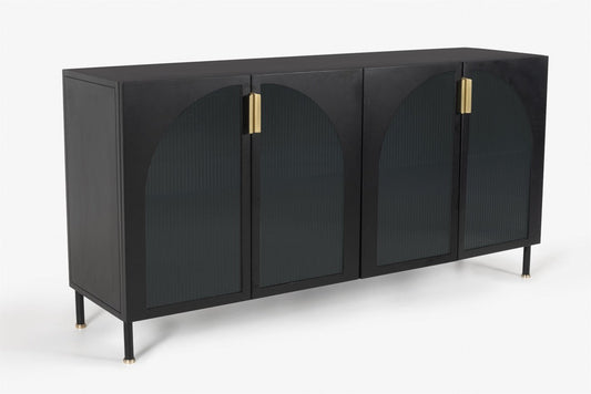 Noir Arc Sideboard Cabinet