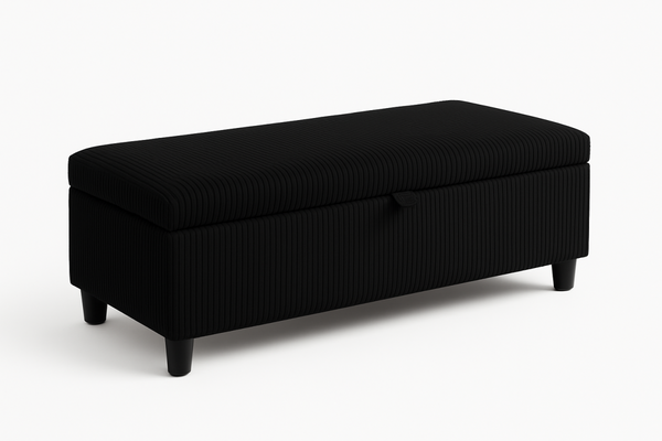 Milo Storage Ottoman - Green