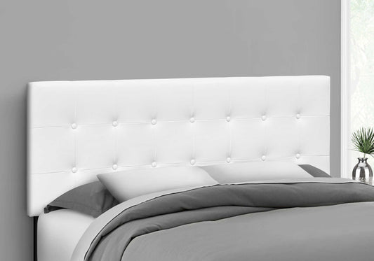Serena Tufted Faux Leather Headboard